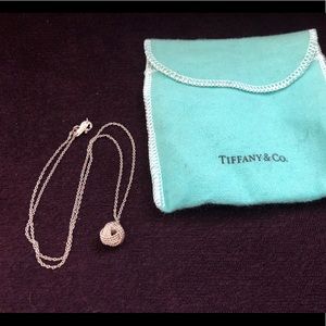 Tiffany & Co twist knot necklace
